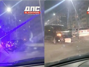 В Благовещенске в районе Тайваня произошло массовое ДТП