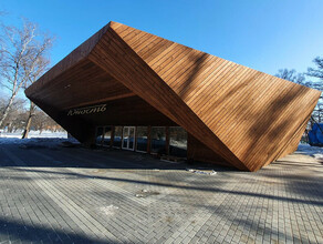 Об особенностях новых архитектурных форм Первомайского парка рассказали в мэрии фото