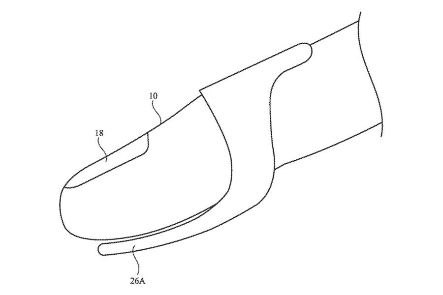 Apple создает накладки на пальцы для работы на сенсорной клавиатуре