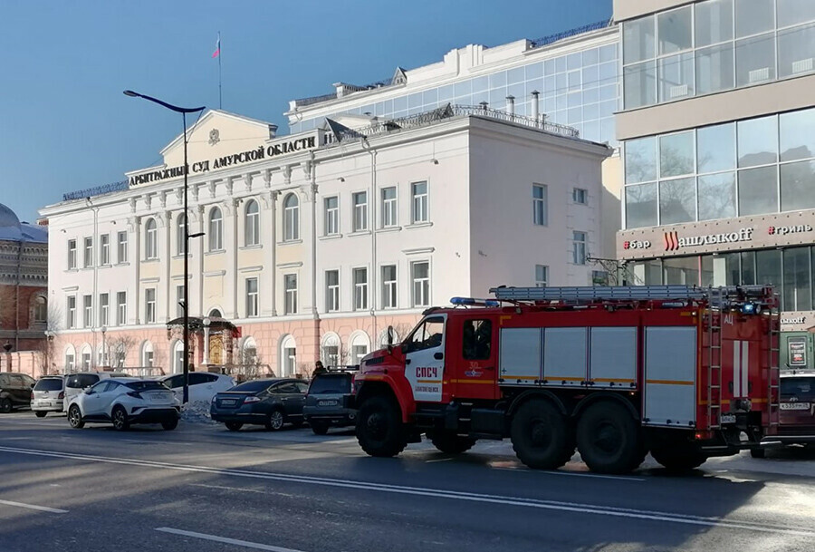 В Благовещенске заминировали Арбитражный суд