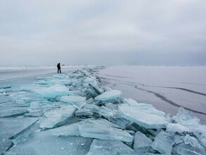 На Байкале зафиксировали ледовый удар