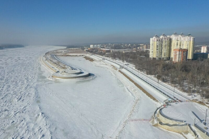 В Благовещенске возобновили работы на Серебряной миле