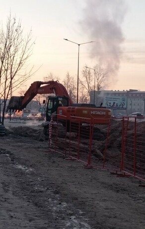 Затягивается ремонт коллекторов в районе Игнатьевского шоссе Благовещенска 