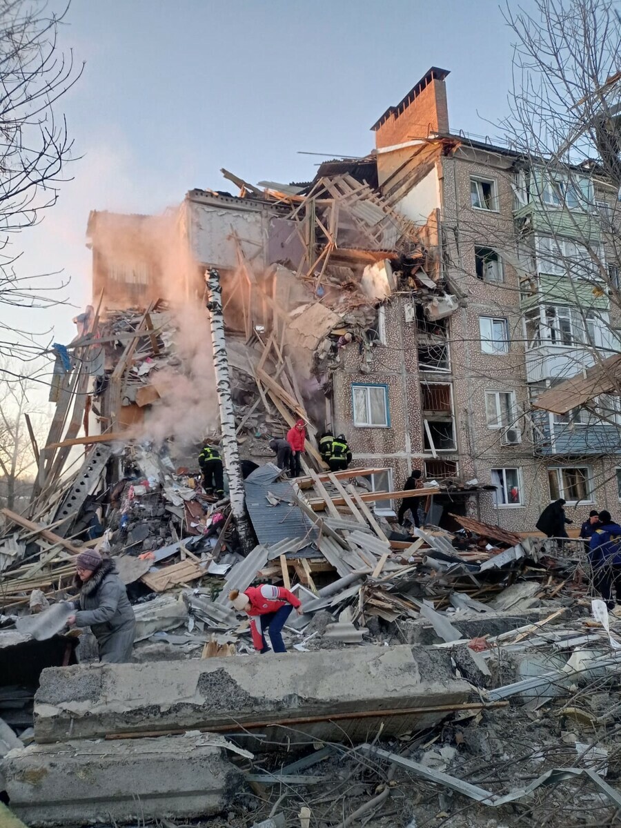 В Тульской области взорвался многоквартирный дом