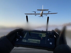 В воздухе испытали новый беспилотник произведенный в Приморье видео