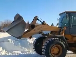 На набережной Благовещенска разбирают горки видео