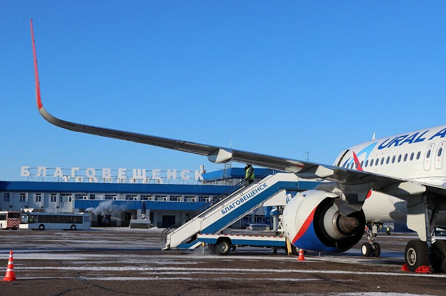 Изза санкций на новой ВПП в аэропорту Благовещенска установят отечественное светосигнальное оборудование 