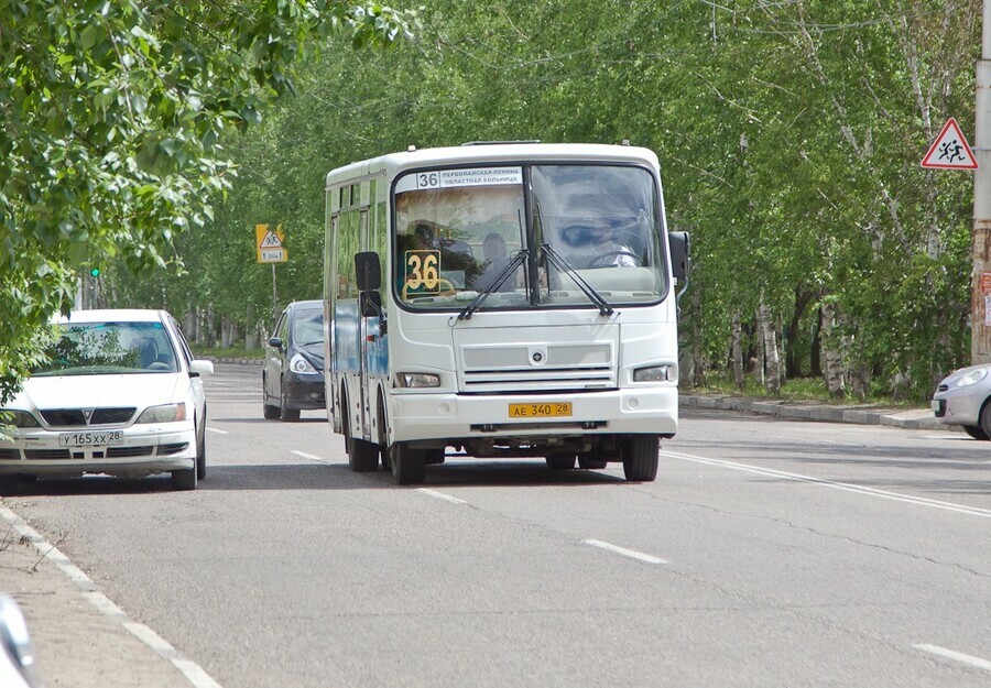 В Благовещенске навсегда меняется схема движения автобуса  36 маршрут соединит несколько медучреждений
