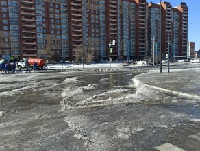 Лед вода и техника что происходит в микрорайоне после серьезного порыва фоторепортаж