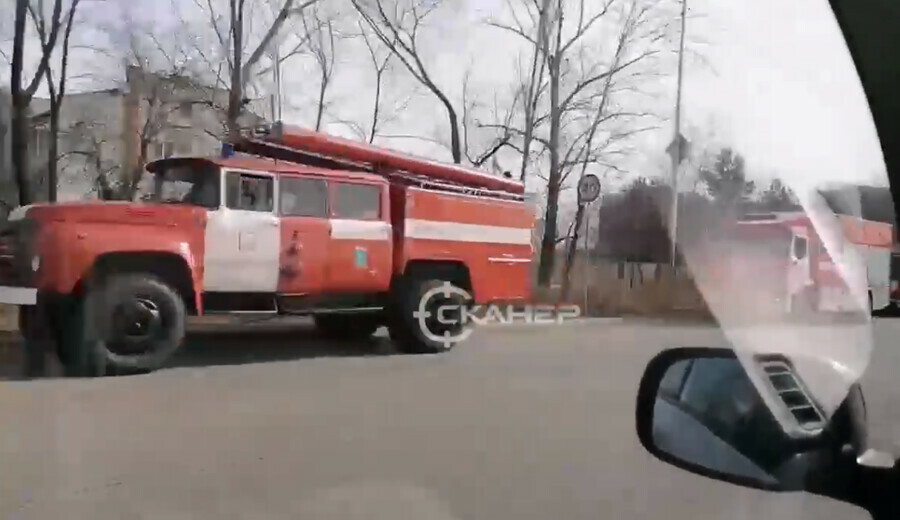 На Игнатьевском шоссе заметили большое скопление техники МЧС Что произошло видео 