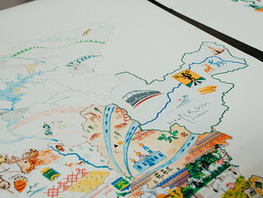 Амурские умелицы начинают вышивать карту Амурской области размером 18х2 метра