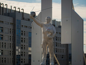 В Приамурье установили первый в области ростовой монумент Юрия Гагарина