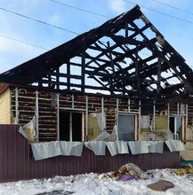 Я успела выскочить в окно многодетная амурчанка лишившаяся изза пожара дома рассказала подробности ЧП