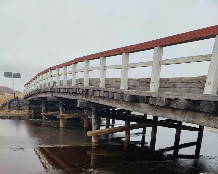 В Амурской области выявили аварийный мост