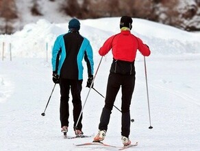 В центре Белогорска оборудуют лыжную трассу