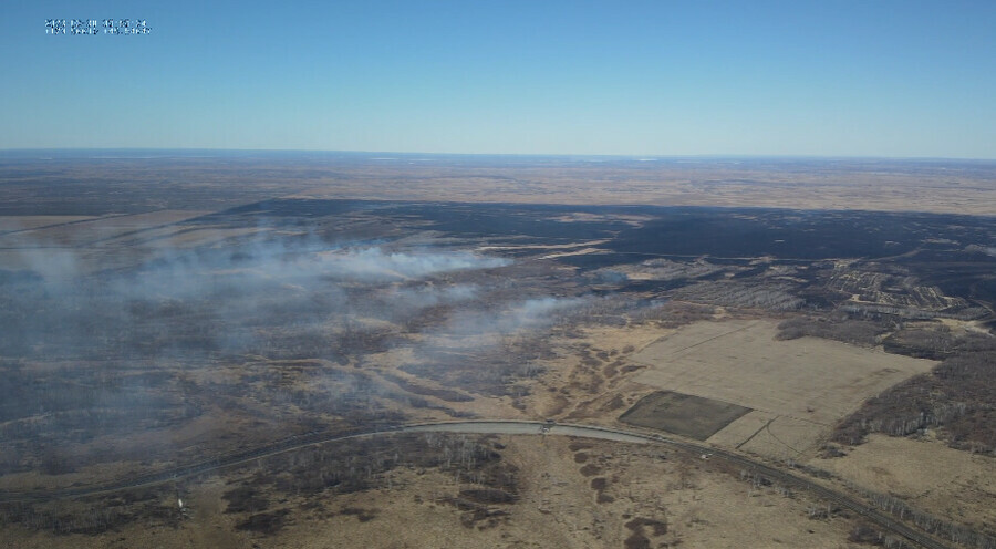За 1 апреля в Амурской области было потушено 8 природных пожаров