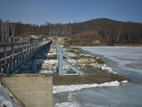 В Амурской области открыли мост через Селемджу поврежденный во время ледохода год назад