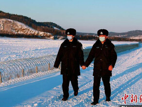 Супругипограничники при минус 50 лучше многих охраняют границу Китая