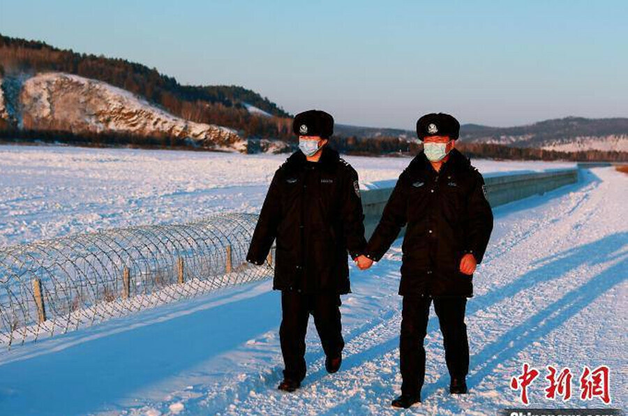 Супругипограничники при минус 50 лучше многих охраняют границу Китая