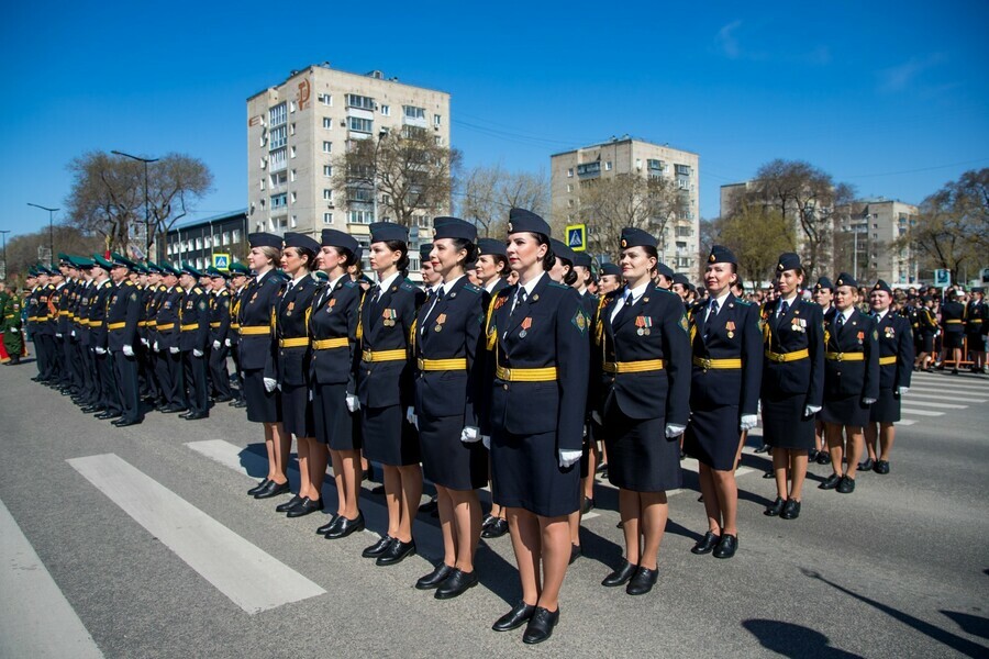 Улицу Ленина в Благовещенске перекроют для проведения репетиций парадных расчетов