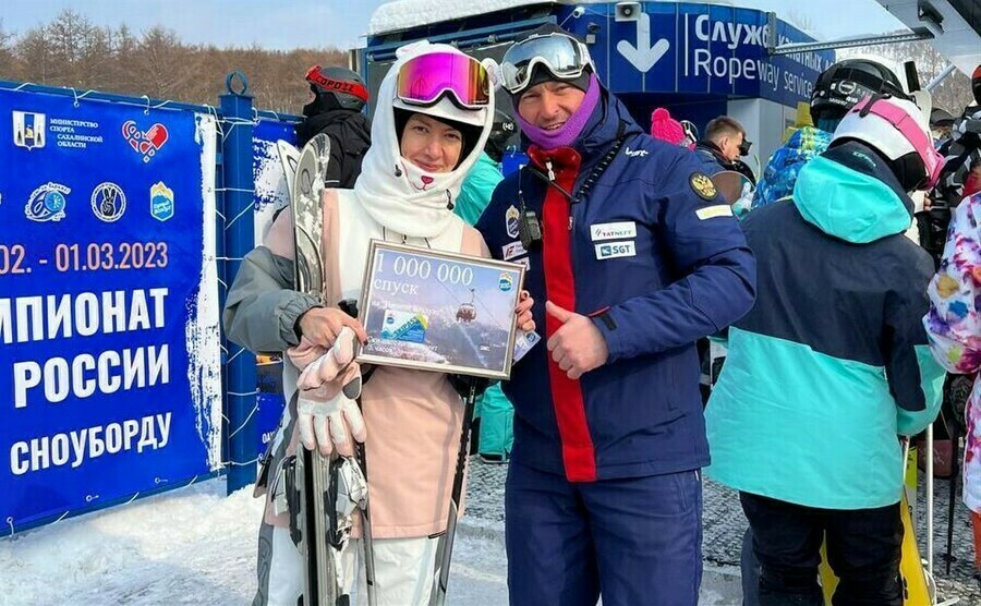 Амурчане оказались завсегдатаями Горного воздуха на Сахалине