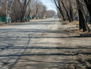 В грядущий уикенд в Благовещенске закроют на ремонт улицу Тенистую