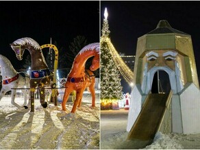 По спорным новогодним фигурам стоявшим на площади Благовещенска два года назад все еще идут судебные тяжбы