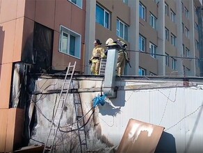 Пожар стал причиной эвакуации десятков людей из гостиницы Юбилейная видео 