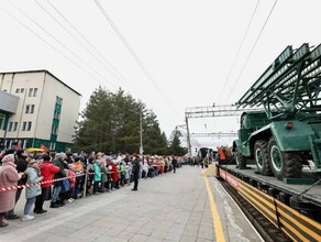 Ретропоезд Победа начал свой путь по Амурской области