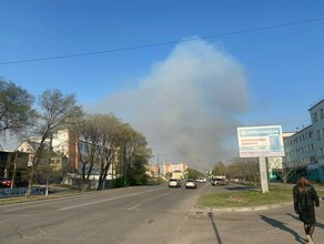 Жителей Благовещенска обеспокоили клубы дыма в небе со стороны Владимировки