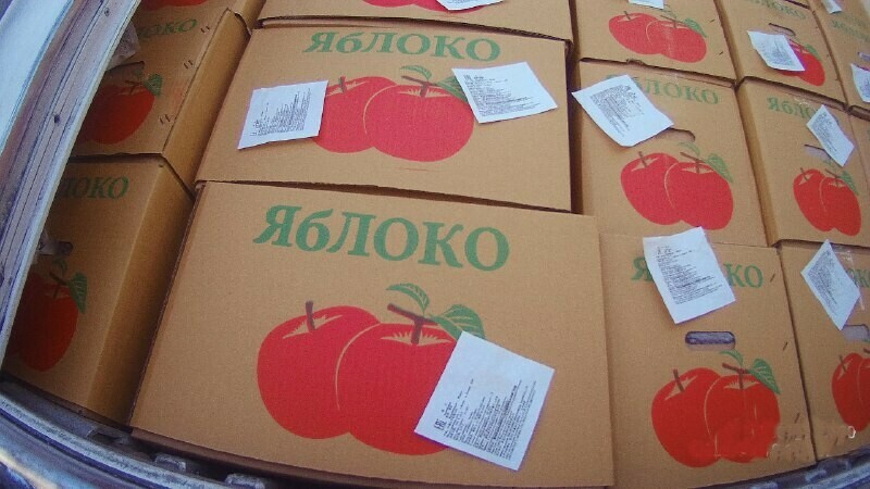 В Амурскую область не пустили более тонны китайских яблок