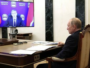 Василий Орлов сообщил Владимиру Путину о своем желании принять участие в выборах губернатора Амурской области