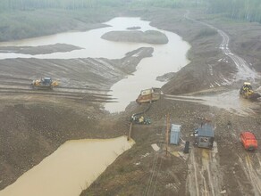 На севере Амурской области золотодобытчики сильно загрязнили реку неочищенными сточными водами