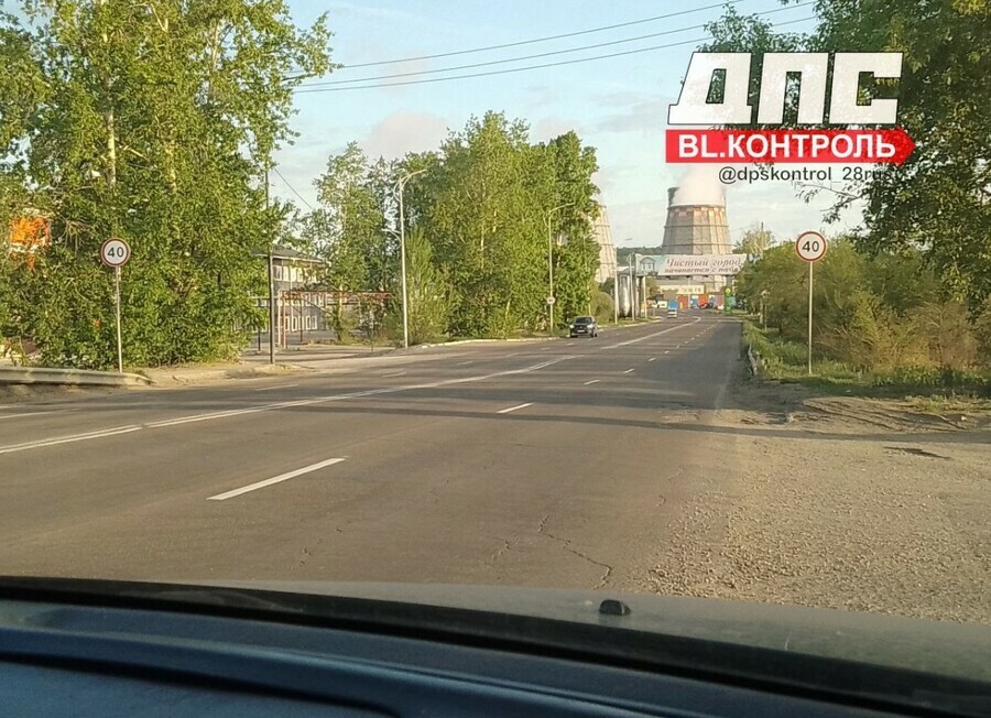 Водители Благовещенска предупреждают о новом дорожном знаке на улице Загородной