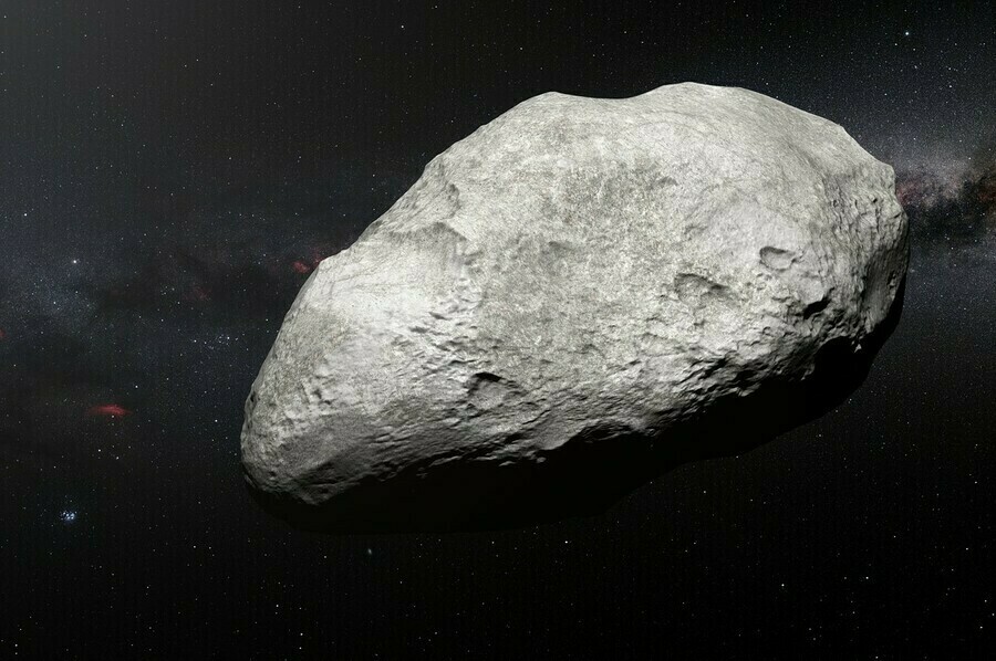 Астероид приближается к Земле со скоростью 21 километр в секунду