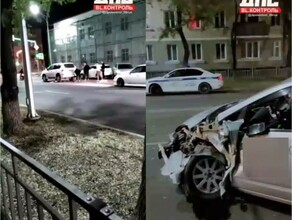 В центре Благовещенска произошло массовое ДТП