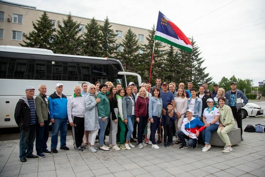 Спортсменов Благовещенска проводили на областную спартакиаду 