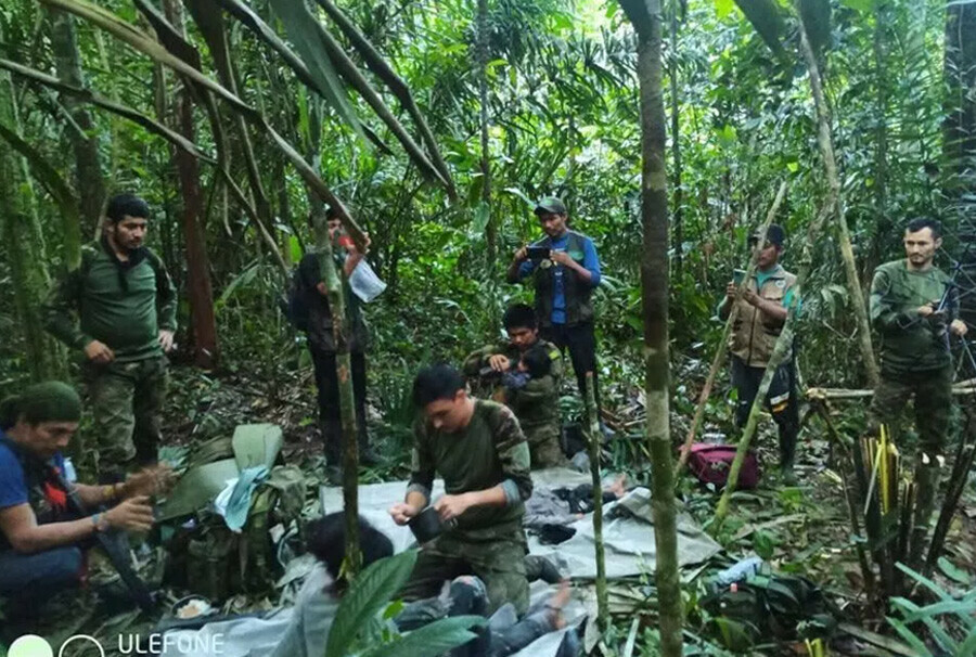 Радость для всей страны в джунглях через 40 дней нашли детейпассажиров с разбившегося самолета