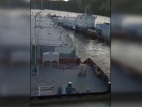 Изза столкновения танкеров на Лене в Иркутской области ввели режим ЧС Капитан был пьян видео