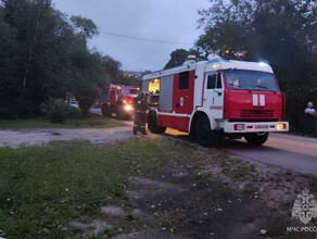 Жилой дом тушили в Благовещенске 