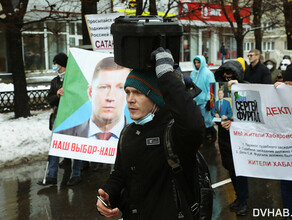 Фургал плачет В Хабаровске продолжаются протесты