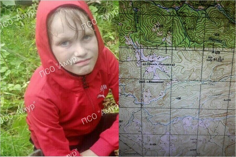 Пропавший в амурской тайге 12летний Толя Путилин найден
