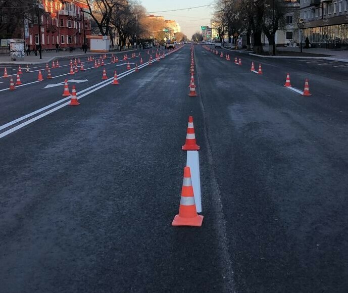 Поехали В Благовещенске открыли для движения улицу Ленина