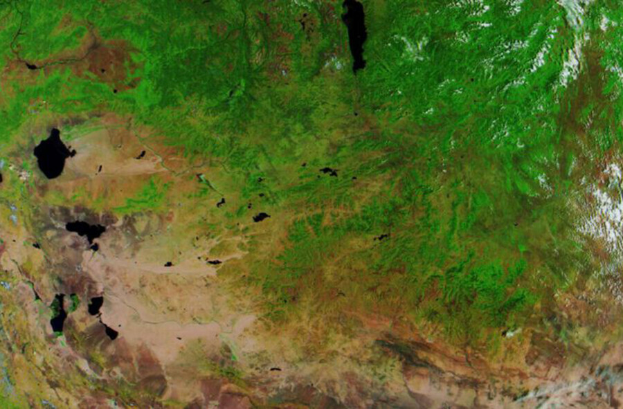 Первые снимки получены со спутника МетеорМ запущенного с космодрома Восточный