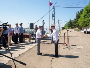 Мэр Благовещенска Олег Имамеев поздравил отряд сторожевых кораблей с юбилеем фото 