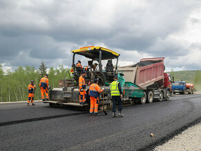 В Амурской области близится к завершению ремонт участка федеральной дороги Невер  Якутск фото