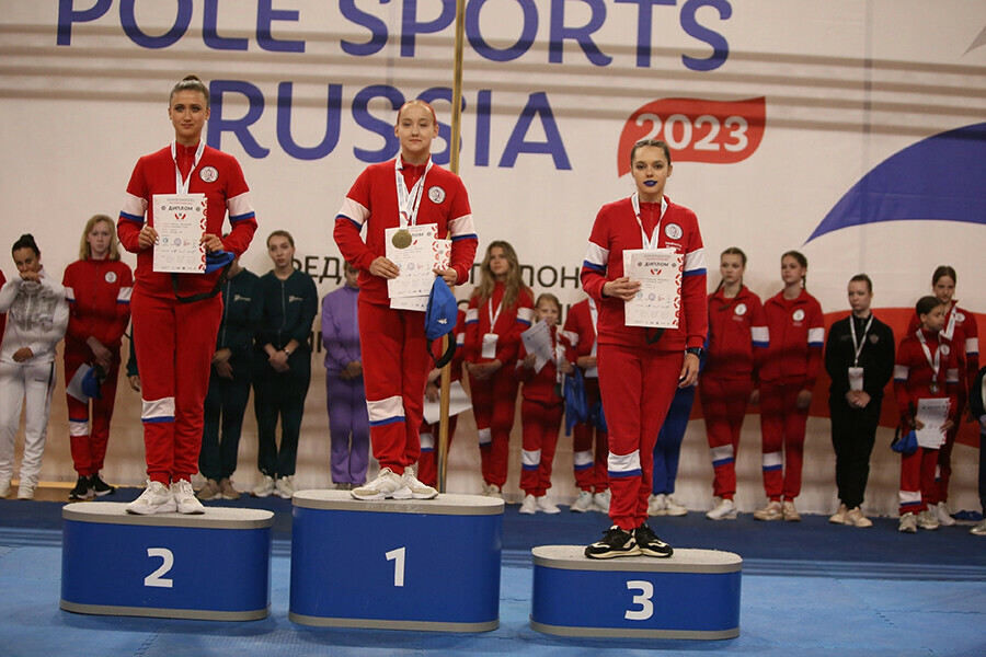 На чемпионате России по пилонному спорту амурчанки завоевали три золотые медали