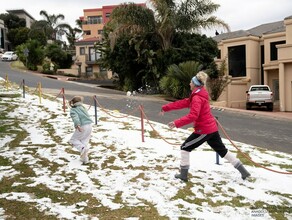 ВАфрике впервые за10лет выпал снег