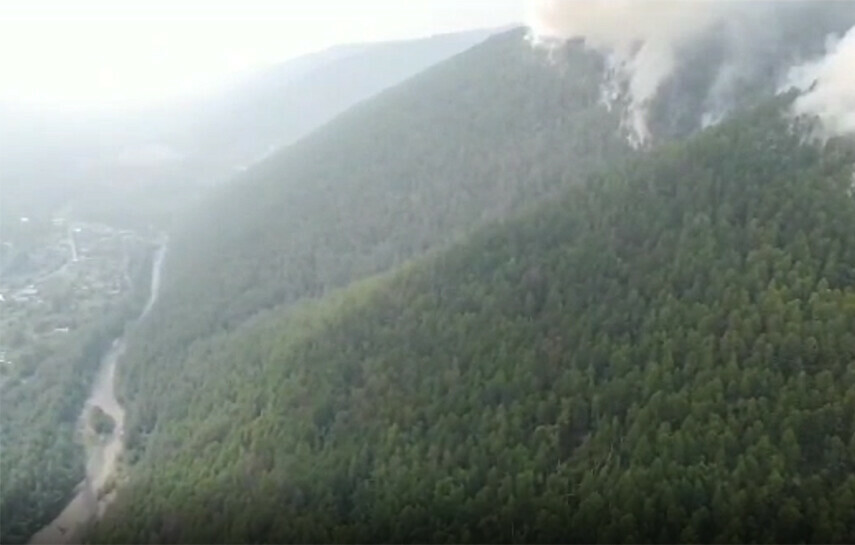 Изза пожаров на всей территории Амурской области введен режим ЧС в лесах 