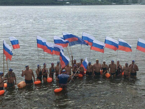 Через три дня амурские пловцы поплывут через Зею Ждут китайских спортсменов